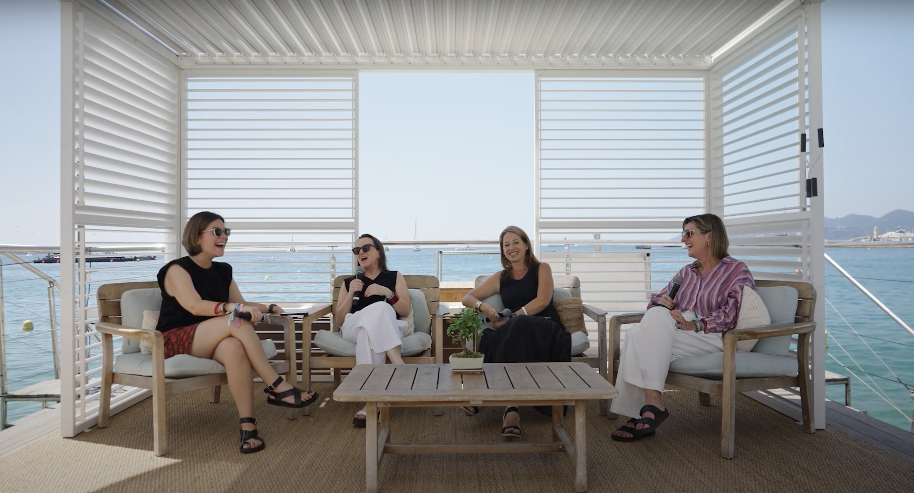 cannes lions 2025 dentsu x meta beach house content creators